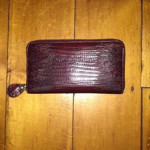 Brahmin zip wallet